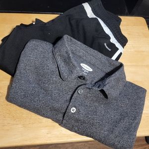 CLEARANCE Set of youth M track pants and collared T